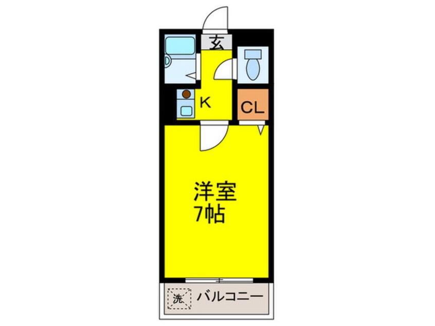 間取図 オ－ナ－ズマンション東住吉