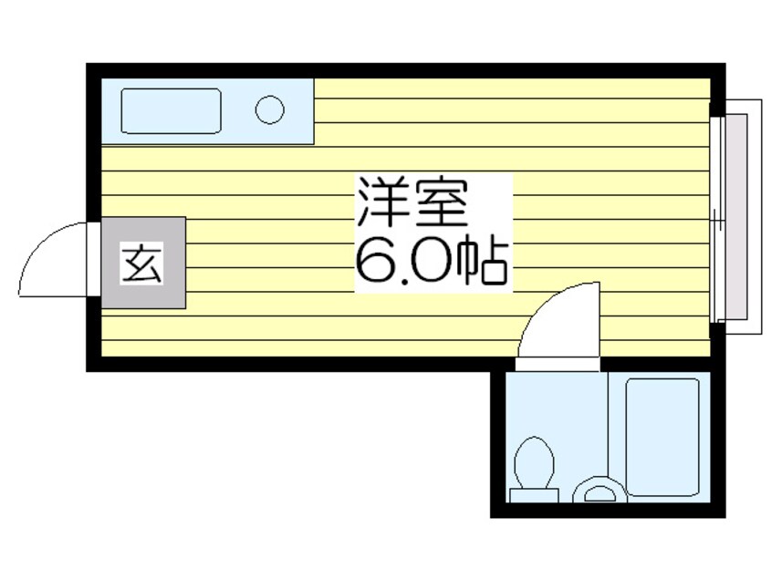 間取図 昭和グランドハイツ恵美須