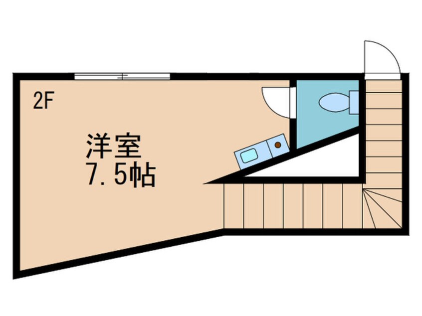 間取図 冨留宮様貸事務所