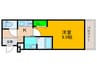 フジパレス堺鳳駅北Ⅱ番館 1Rの間取り