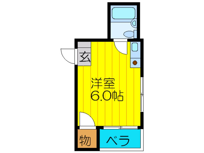 間取図 大日ニュ－ハイツ