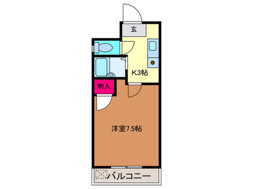 間取図 えんだら50歩