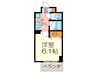 Ｌａ・Ｓｅｒｅｎａ 1Kの間取り