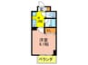 Ｌａ・Ｓｅｒｅｎａ 1Kの間取り