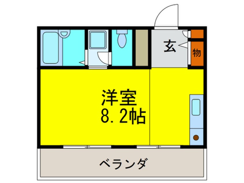 間取図 セントラルハイツ津雲台