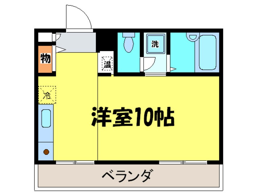 間取図 セントラルハイツ津雲台