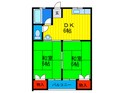 なぎさマンションの間取図