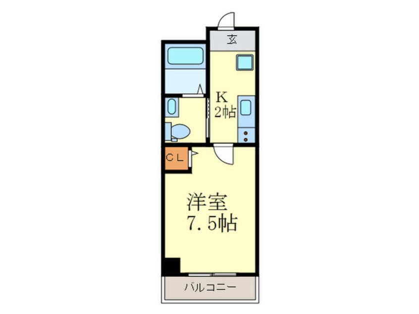 間取図 ＲＵＳＣＥＬＬＯ-ＵＮＯ