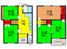 新橋町駅前戸建 5DKの間取り