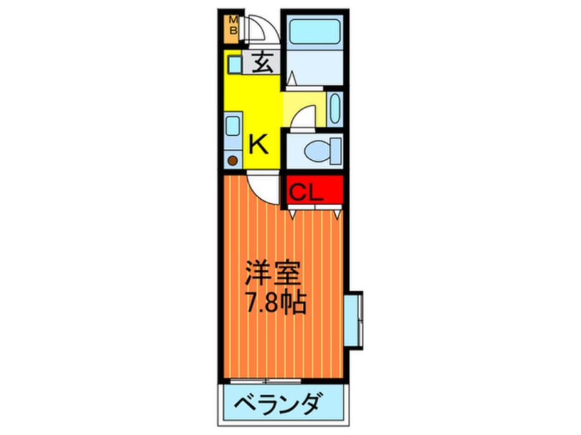 間取図 ＣＵＢＩＣ１１９