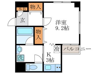 間取図 クオリカ桂西口