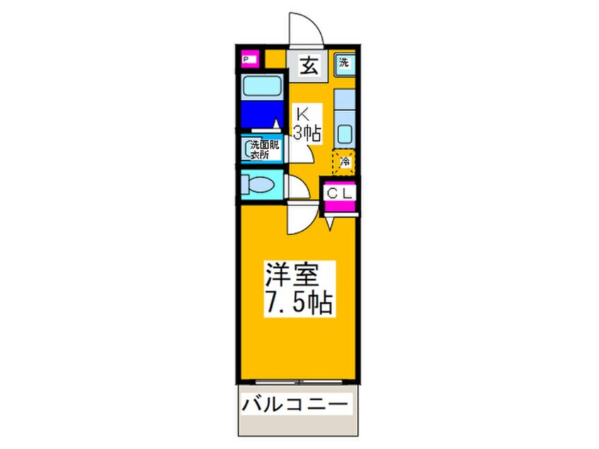 間取図 ロイヤルパレス