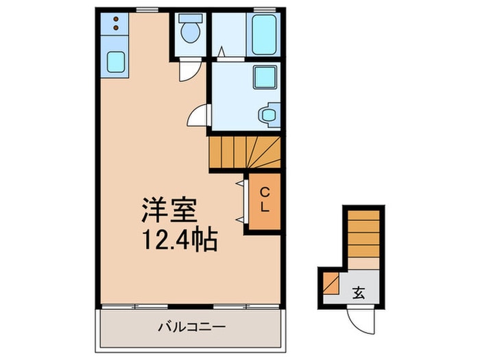 間取り図 クレル・リ・ヴィエールⅡ