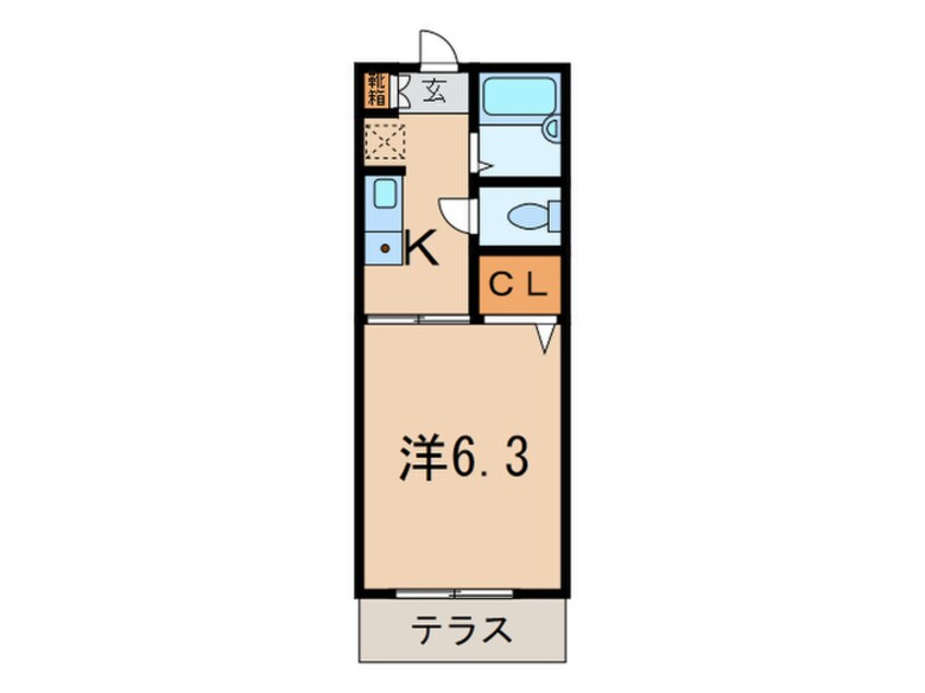 間取図 グラン芦屋