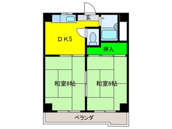 間取図 グラントピア玉出