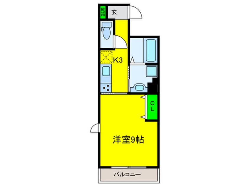 間取図 リレア　コマダ