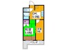 ＭＹコート深井Ⅱ 2DKの間取り