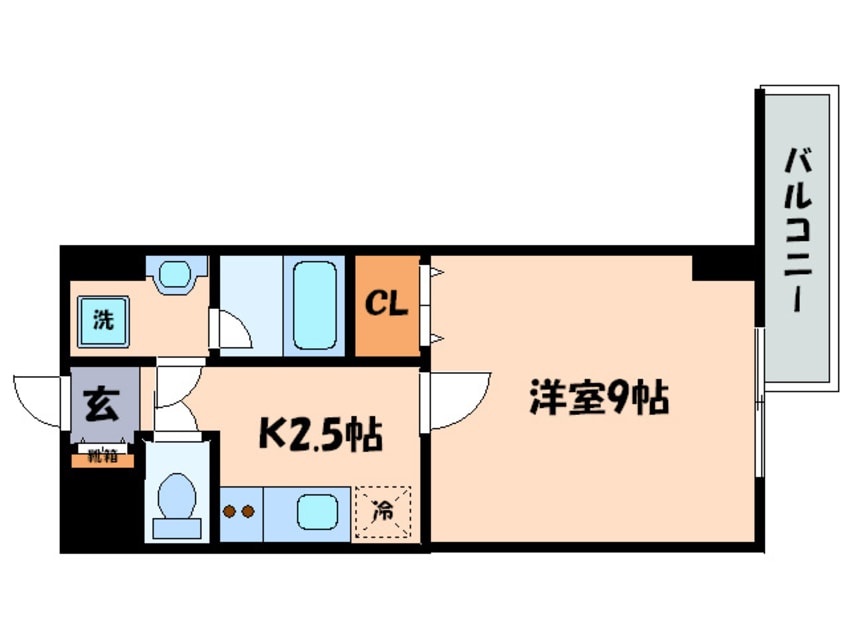 間取図 エンゼルプラザｅａｓｔ１
