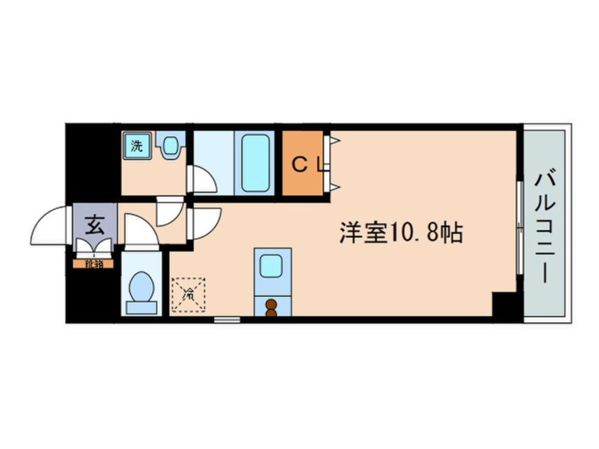 間取図 エンゼルプラザｅａｓｔ１
