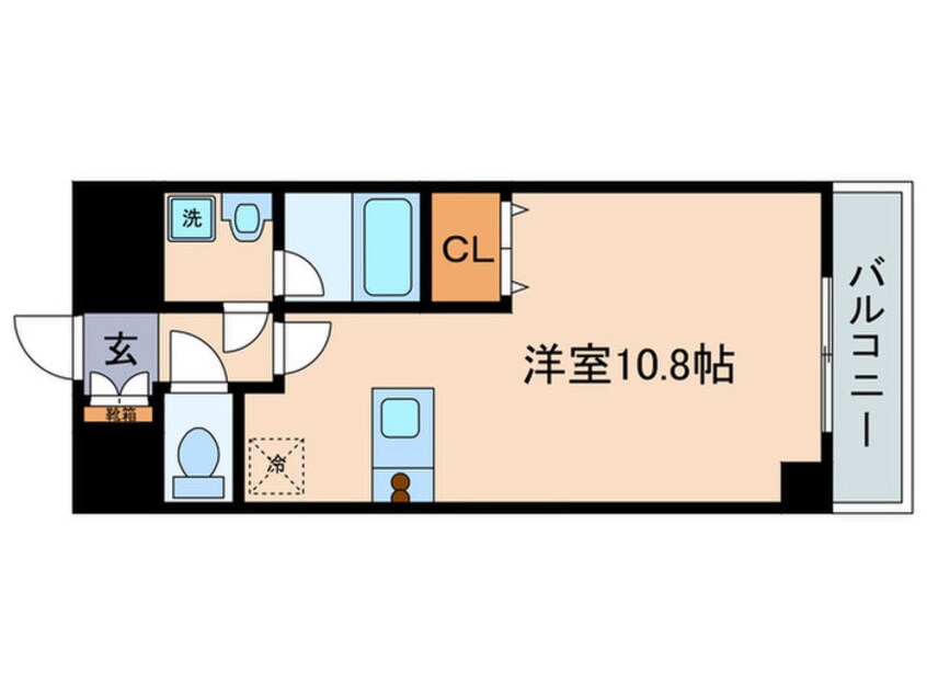 間取図 エンゼルプラザｅａｓｔ１
