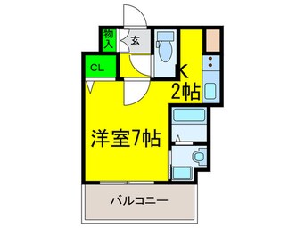 間取図 Ｍプラザ長居駅前