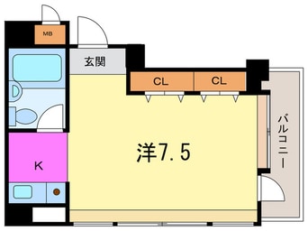 間取図 エクシ－ル本山