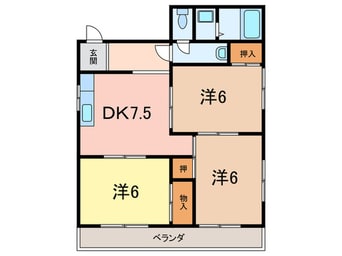 間取図 オリ－ブ本庄