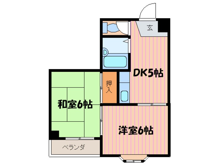 間取図 グランドハイツ正覚寺