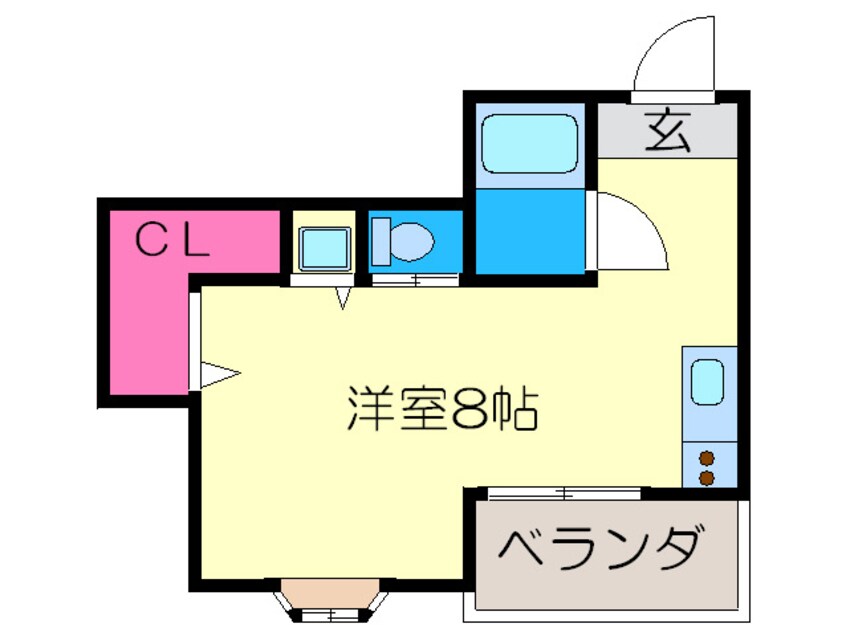 間取図 グランドハイツ正覚寺