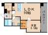 G-CREST 京都四条烏丸 1LDKの間取り