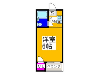 間取図 ロジーパレス平野
