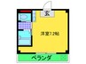セイコ－ビル 1Rの間取り