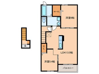 間取図 メゾン エインシェントⅡ