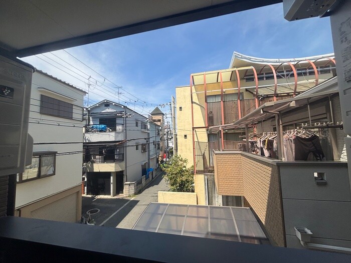 室内からの展望 ベルルミエール中川