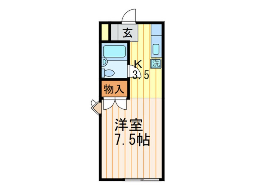 間取図 ノースキャッスル