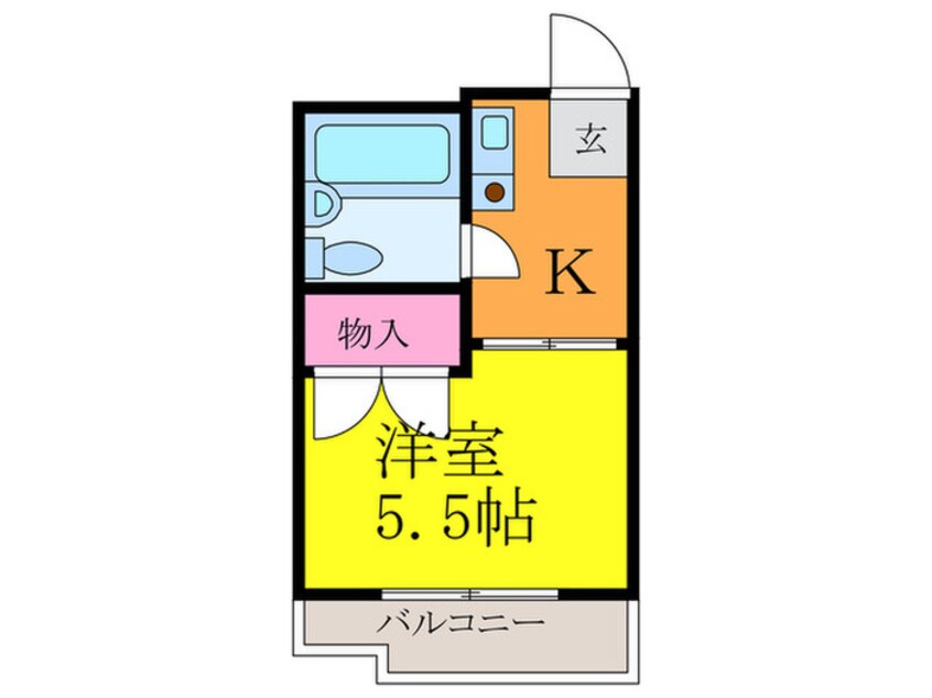 間取図 ナンノ第１５号館