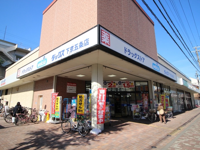 ダックス(ドラッグストア)まで885m スワンズ京都五条大宮(703)