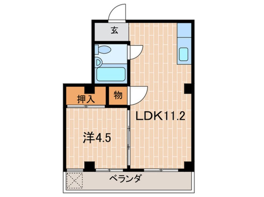 間取図 伊丹中央ビル