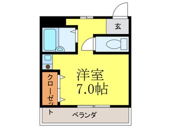 間取図 アンフィニィ・橋の内Ⅰ