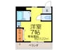 アンフィニィ・橋の内Ⅰ 1Rの間取り