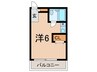 プチグレイス７番館 1Rの間取り