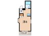 プチグレイス７番館 1Rの間取り