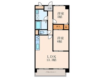 間取図 紀の国屋マンションⅡ