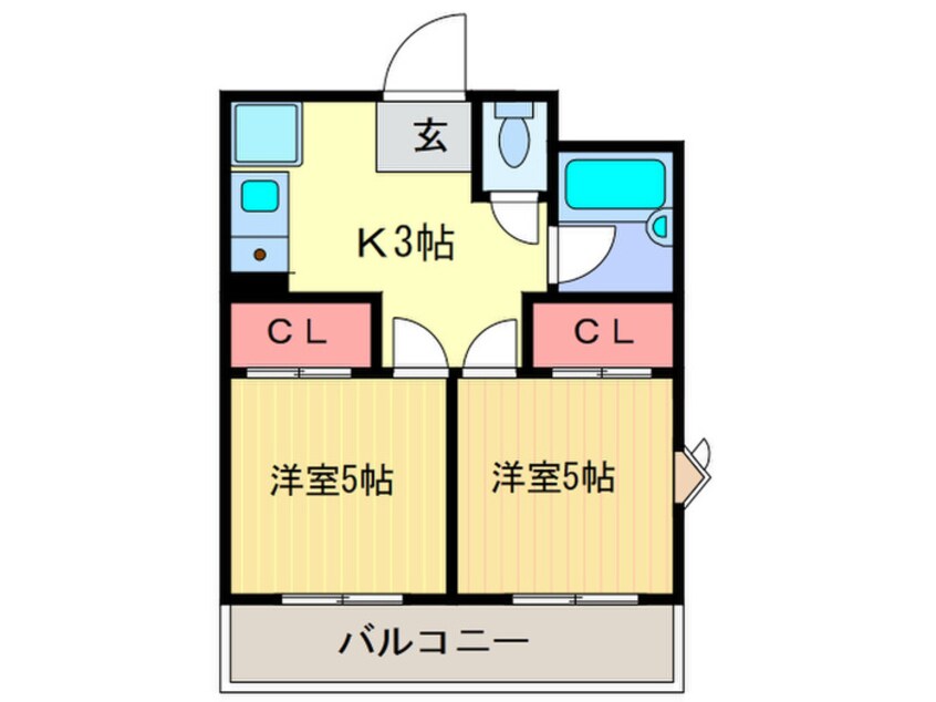 間取図 アブレスト四条大宮