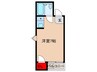 カサ　デ　ポエタ 1Rの間取り