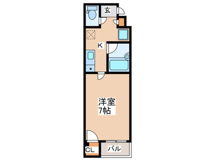 間取図 クレシア日本橋