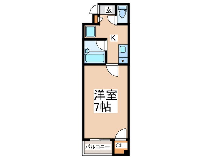 間取り図 クレシア日本橋