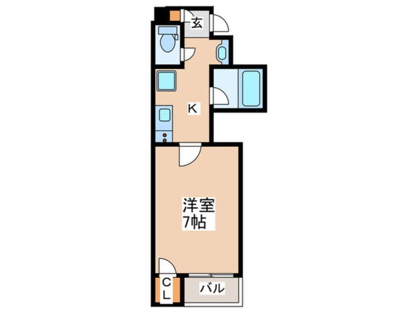 間取図 クレシア日本橋