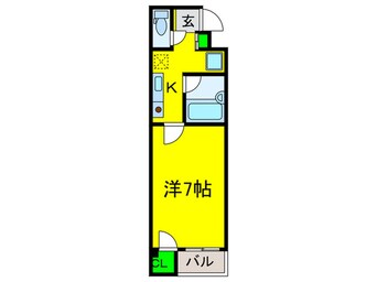 間取図 クレシア日本橋