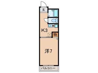 間取図 林ビル